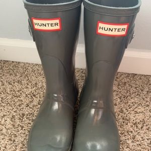 Grey Hunter Boots